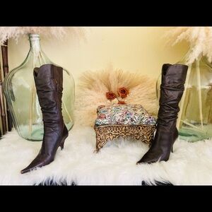 6M BAKERS dark brown/chocolate boots